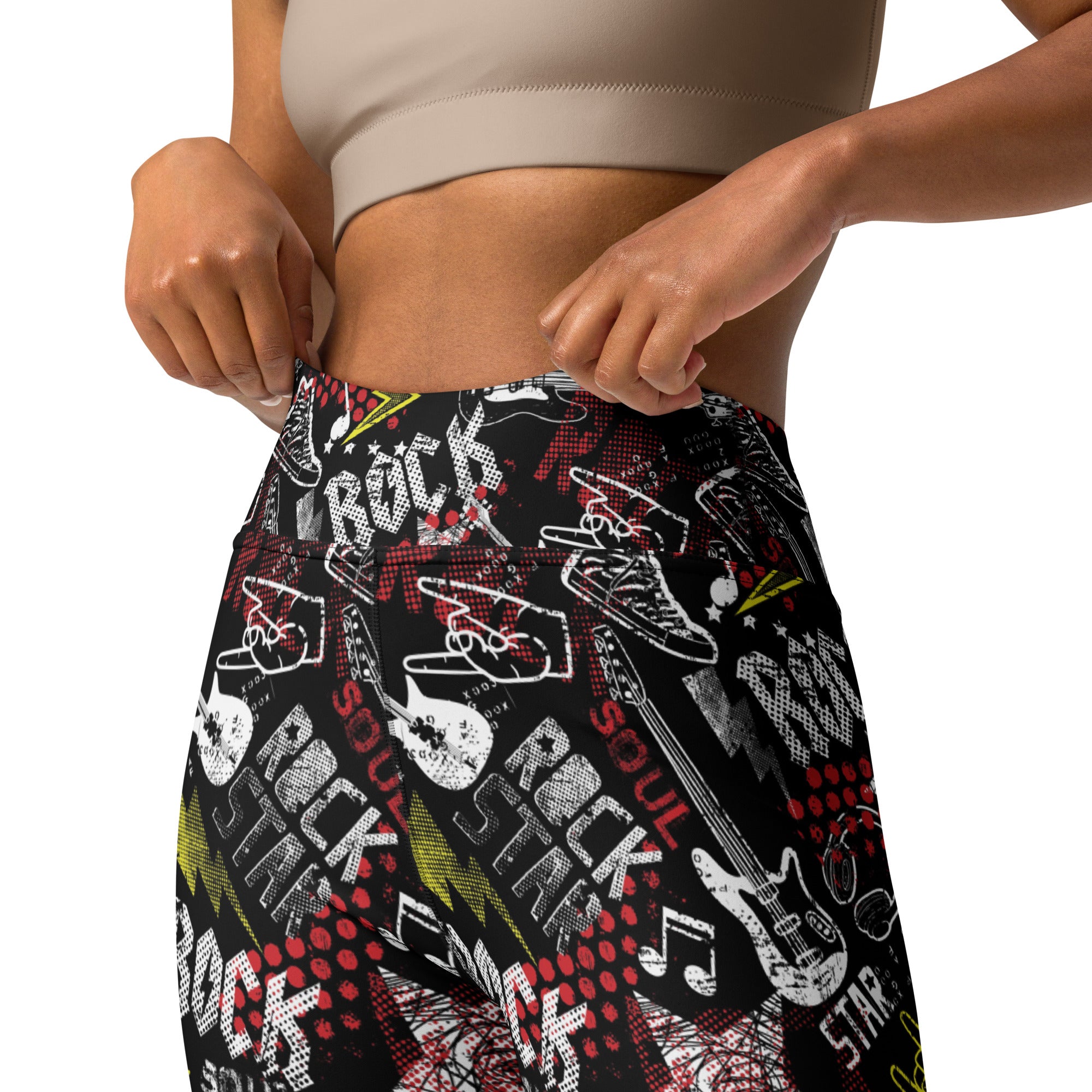 I Wanna Rock Yoga Leggings